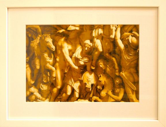 Fragments - 2013<br /><br /><h6>Rome: Battle Relief</h6>  Artistâ€™s photographic print on Somerset Velvet 1/5 <br /> 400mm x 300mm H <br /><br /><br /><br /><br /><br /><br /><h7>For sale</h7>